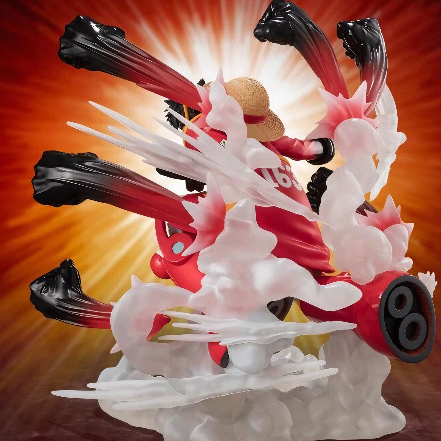Figurine - Figuarts Zero (Extra Battle) Monkey D. Luffy -Gum-Gum Hawk Gatling