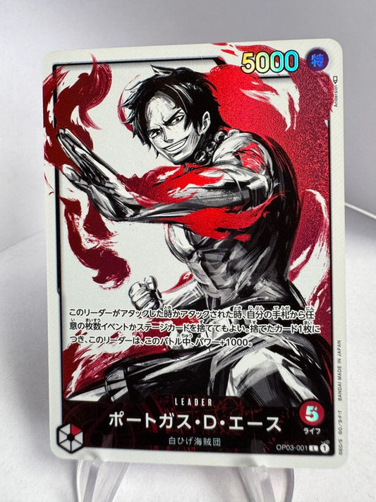 [OP03-001] Ace - Para Leader
