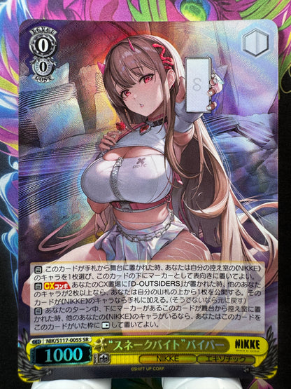 [Weiss Schwarz] [Nikke] NIK/S117-005S Snake Bite Viper SR Japanese