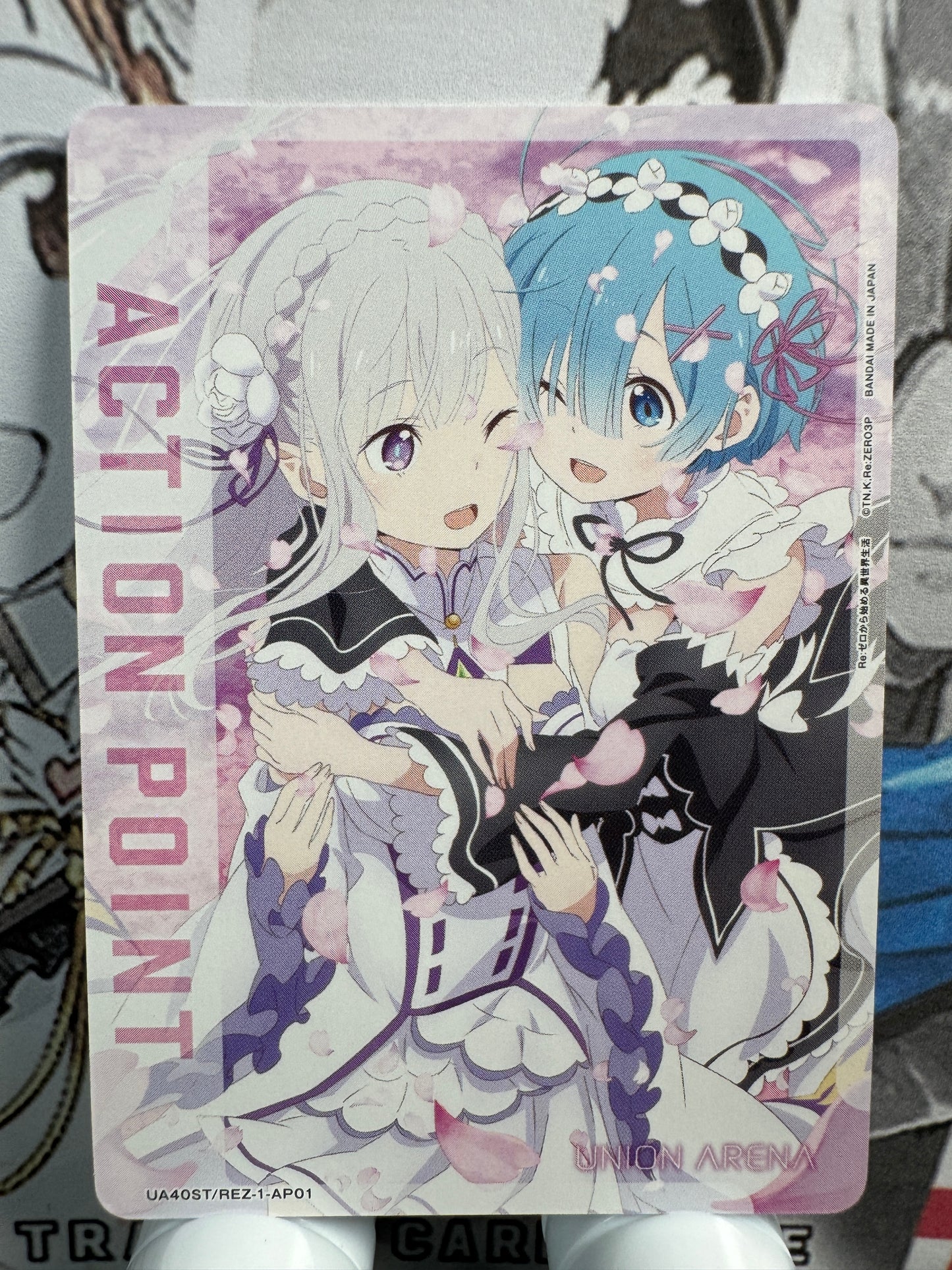 [Union Arena] [Re:Zero] UA40ST/REZ-1-AP01 Action Point Card Emilia
