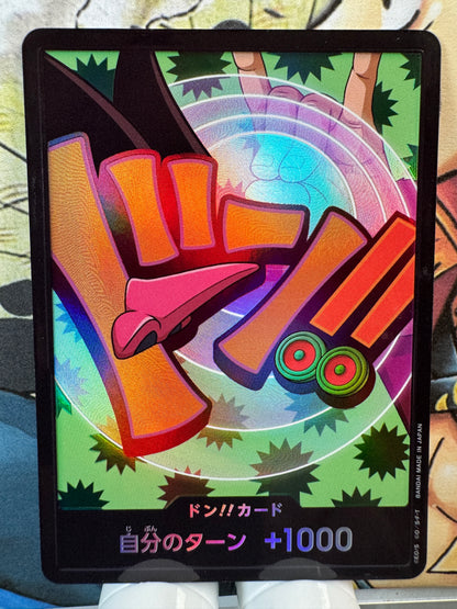 [DON!!] foil Foxy don Don Japanese [FOIL]