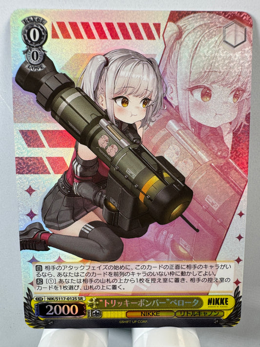 [Weiss Schwarz] [Nikke] Tricky Bomber Belorta SR