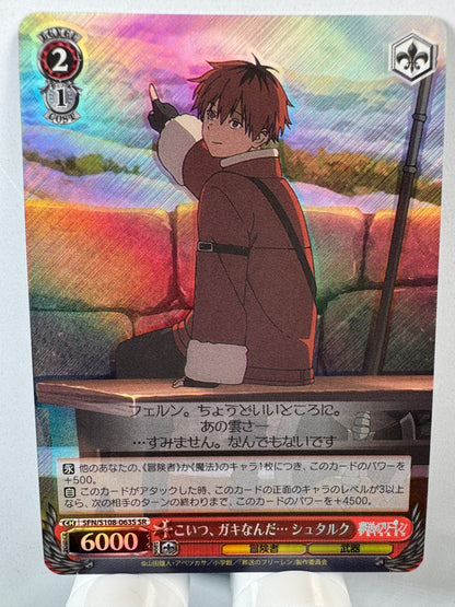 [Weiss Schwarz] [Frieren] Stark He s Just a Kid SR