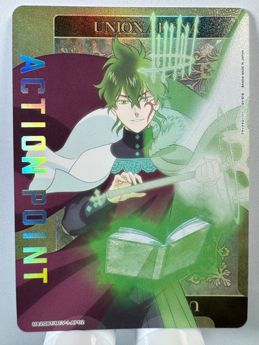 [Union Arena] [Black Clover] UA20BT/BCV-1-AP02 Action point card Yuno AP