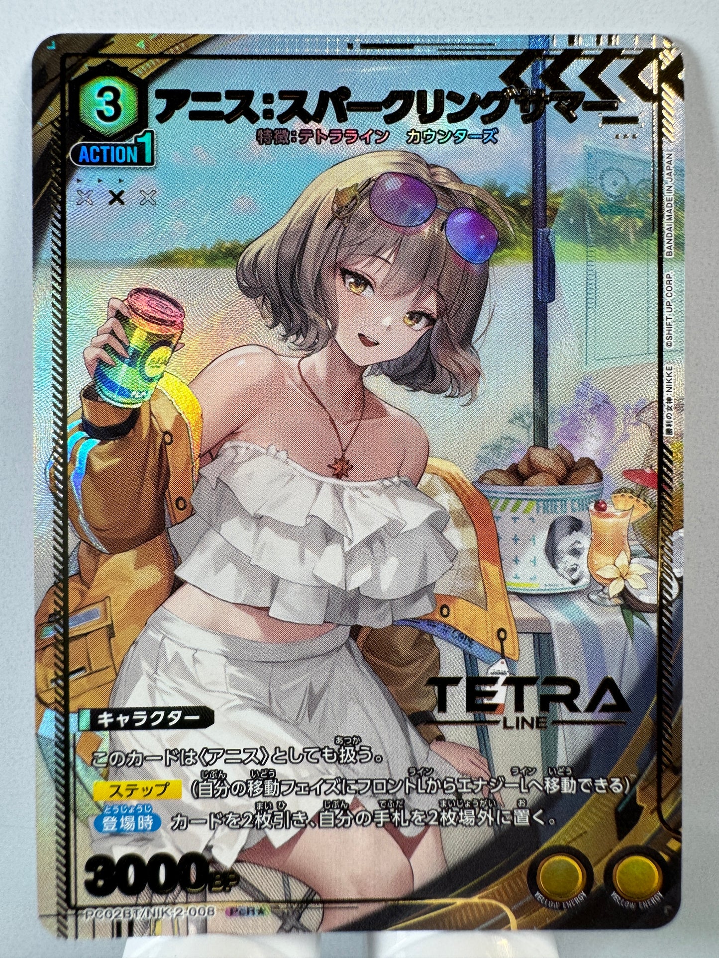 [Union Arena] [Nikke] PC02BT/NIK-2-008 Annis Sparkling Summer PcR★