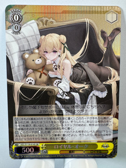 [Weiss Schwarz] [Azur Lane] AZL/S119-014S Royal Oak SR