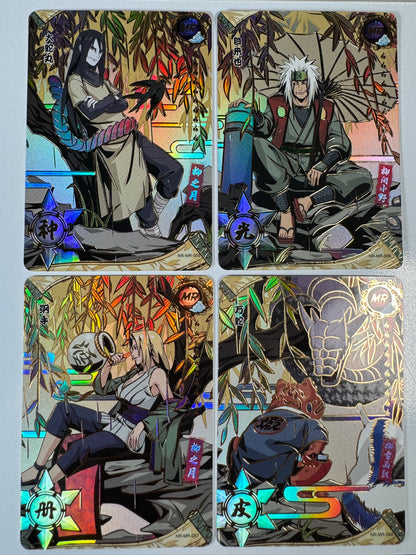 [NR-MR] Naruto Kayou MR - NR-MR-055-058 Lot x4