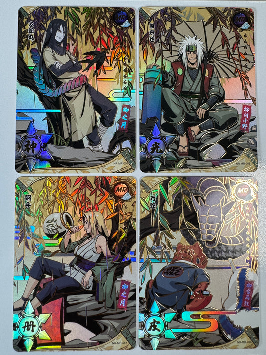 [NR-MR] Naruto Kayou MR - NR-MR-055-058 Lot x4