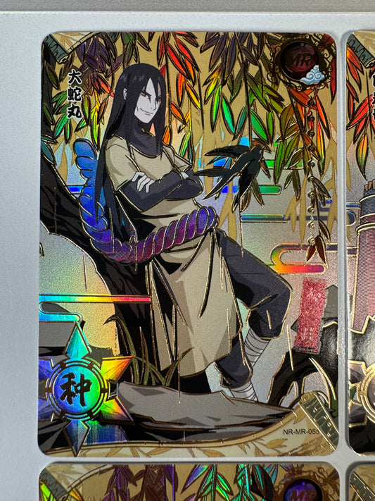 [NR-MR] Naruto Kayou MR - NR-MR-055-058 Lot x4