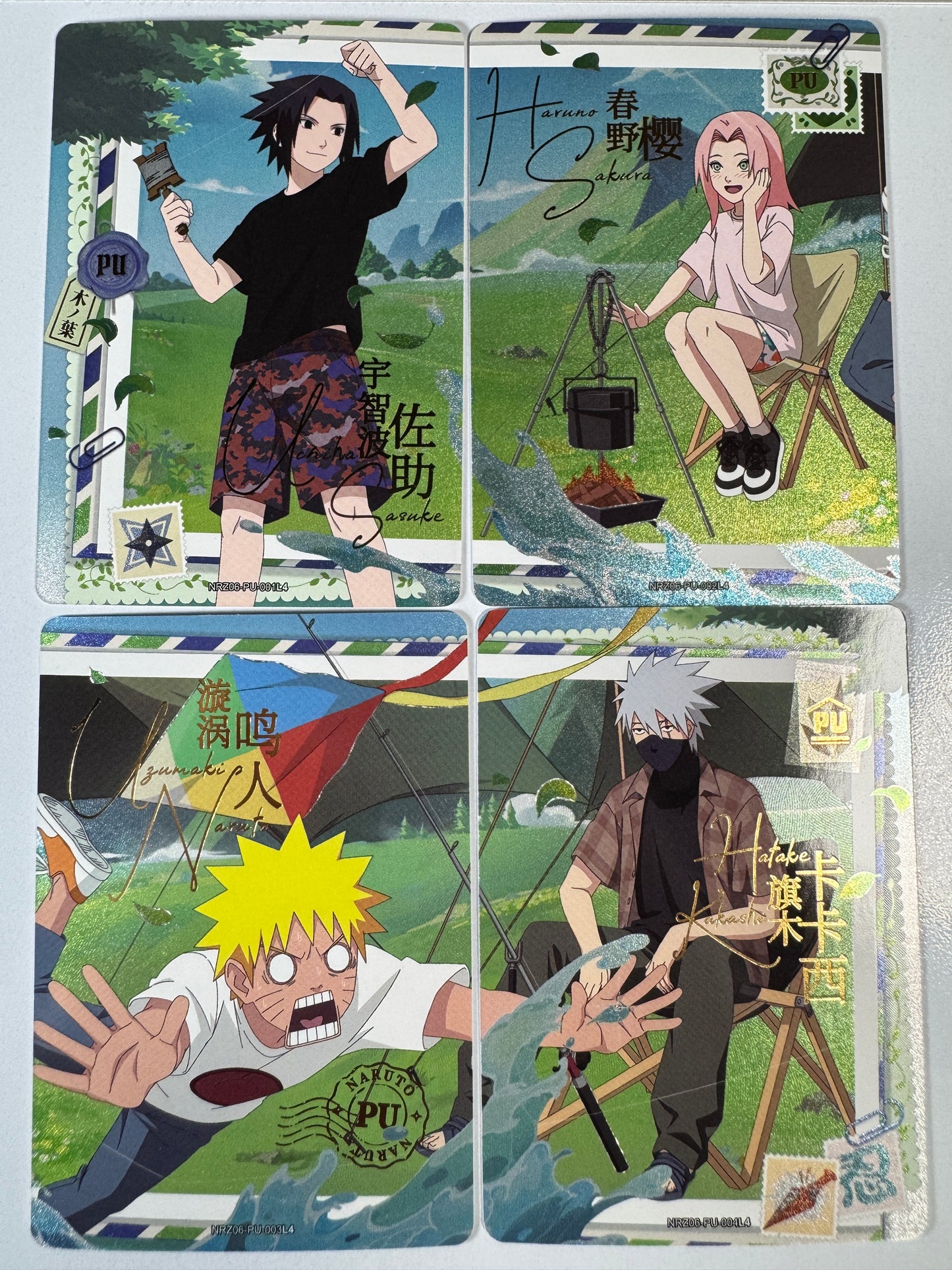 [NRZ06-PU] Naruto Kayou PU - LOT 01-04 x4 Card