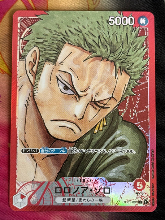 OP01-001 ZORO PARA LEADER ONE PIECE