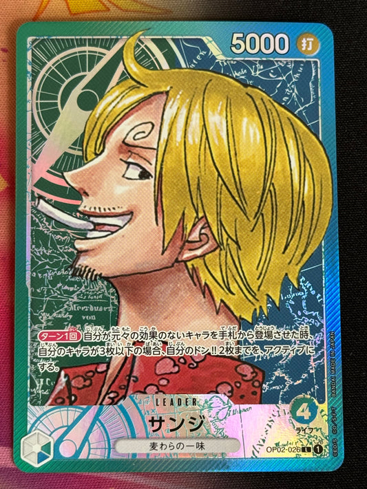 OP02-026 SANJI PARA LEADER ONE PIECE