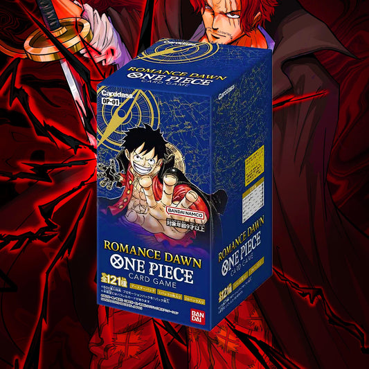 [OP-01] - ROMANCE DAWN [JAP] ONE PIECE CARD GAME DISPLAY