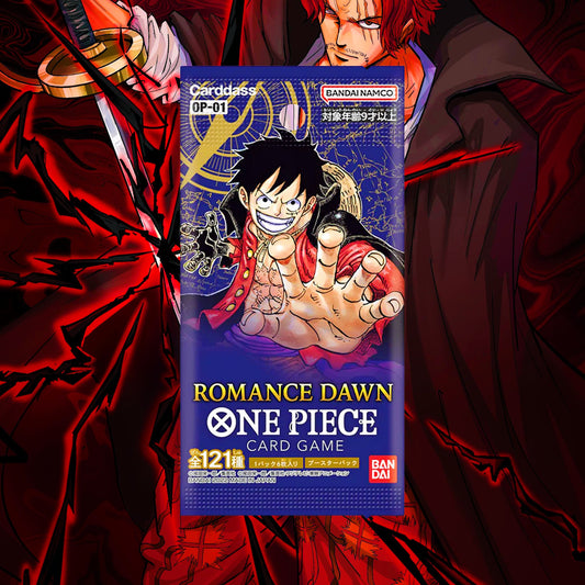 [OP-01] - ROMANCE DAWN [JAP] ONE PIECE CARD GAME DISPLAY