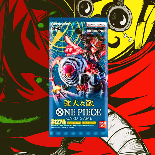 [OP-03] - PILLARS OF STRENGTH [JAP] ONE PIECE CARD GAME DISPLAY