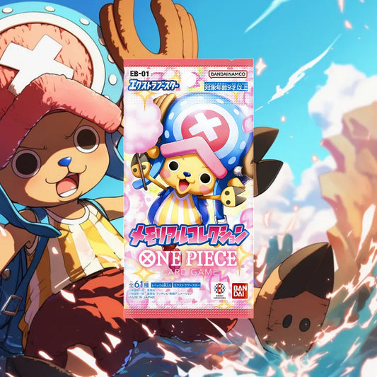[EB01] - MEMORIAL COLLECTION [JAP] ONE PIECE CARD GAME DISPLAY