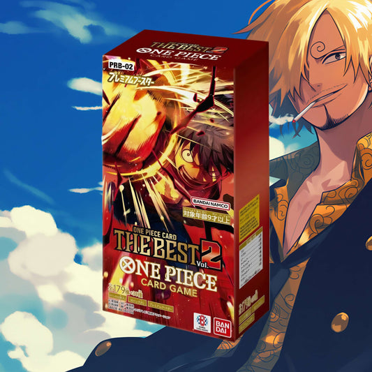 [PRB02] - THE BEST VOL.2 [JAP] ONE PIECE CARD GAME DISPLAY