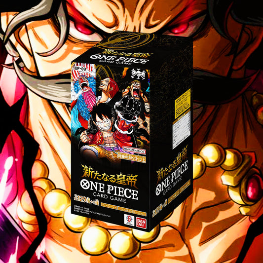[OP-09] - EMPERORS IN THE NEW WORLD [JAP] ONE PIECE CARD GAME DISPLAY