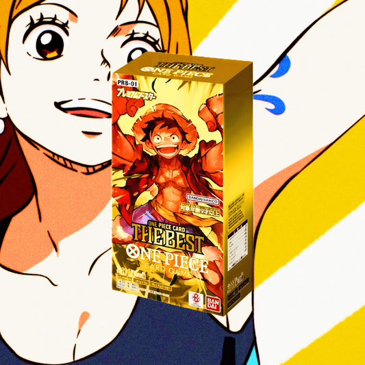 [PRB01] - THE BEST [JAP] ONE PIECE CARD GAME DISPLAY