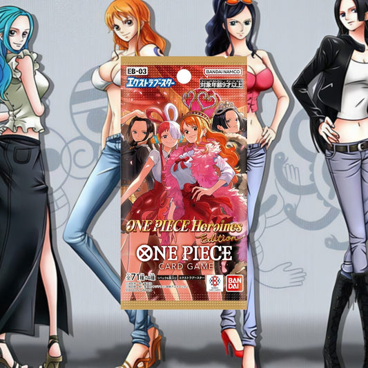 [EB-03] - HEROINES EDITION [JAP] ONE PIECE CARD GAME BOOSTER