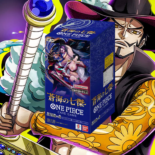 [OP-14] - THE AZURE SEA'S SEVEN [JAP] ONE PIECE CARD GAME DISPLAY